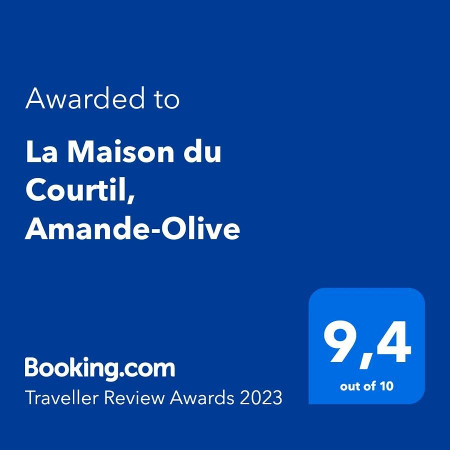 La Maison Du Courtil, Amande-Olive Apartment มูสติเยร์-แซ็งต์-มารี ภายนอก รูปภาพ